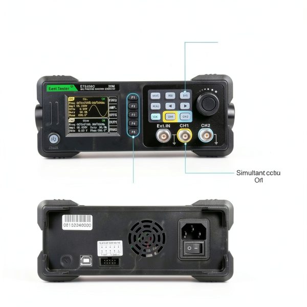 YERTAI ET3320C 20MHz DDS Dual-Channel Function Generator with USB-2