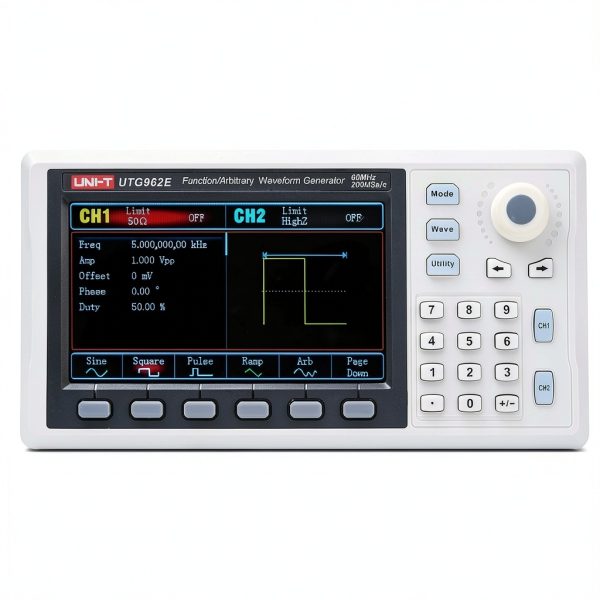 UNI-T UTG962E Handheld 60MHz 2 Channel Arbitrary Waveform Generator-1