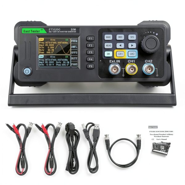 YERTAI ET3320C 20MHz DDS Dual-Channel Function Generator with USB-0