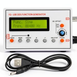 Function Generator FG‑100 DDS Sine 1HZ‑500KHz Counter Signal Source-0