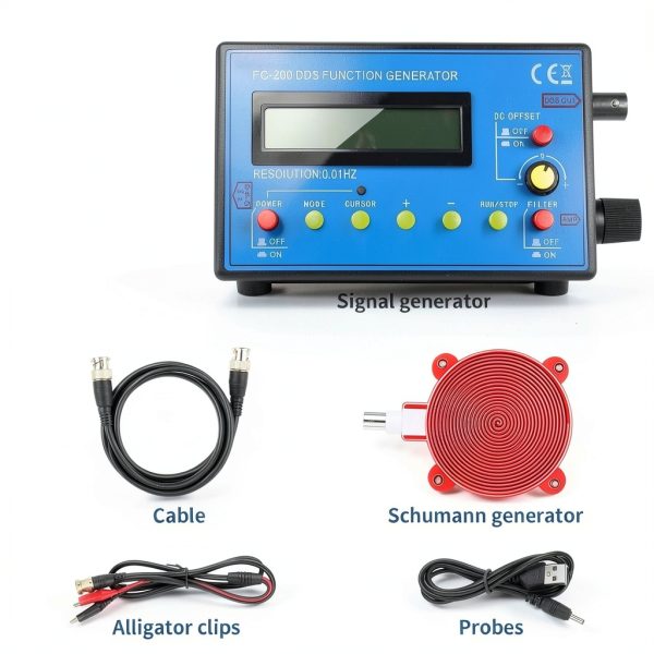 Mini DDS Signal Generator by Koolertron with 7.83Hz Schumann Resonator-6