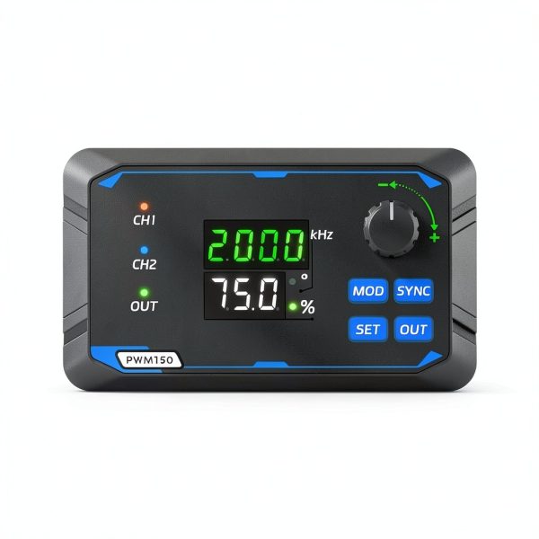 Dual-Channel Signal Generator TKXEC DC 5-24V 1Hz‑150kHz Phase Control-5