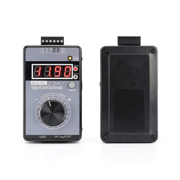 Adjustable 4-20mA Signal Generator Current Voltage Analog Simulator 0-10V/0-22mA Signal Sources for Value Adjusting PLC Controller Panel LED Testing Calibration-1