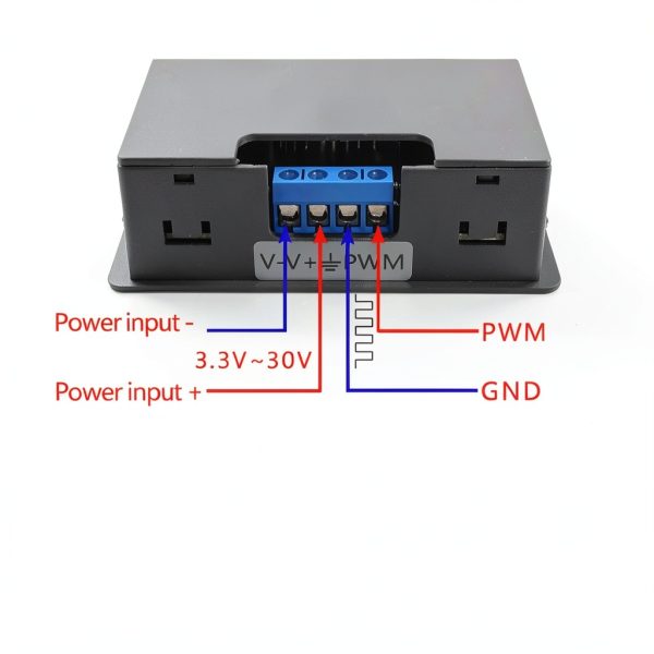 MiOYOOW PWM Frequency Generator, 1-Channel 1Hz-150KHz Adjustable Pulse Duty Cycle Function Generator, Square Wave Signal Generator Module with LCD Display and Rotary Switch-2