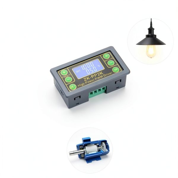 ZK-PP2K PWM Signal Generator 1Hz-150KHz Motor Speed Control Module-6
