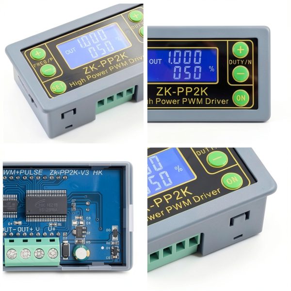 ZK-PP2K PWM Signal Generator 1Hz-150KHz Motor Speed Control Module-2