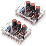 Signal Generator Kit,，2PCS XR2206 Precise Function Signal Generator Frequency Module Sine Triangle Square Output Adjustable-0