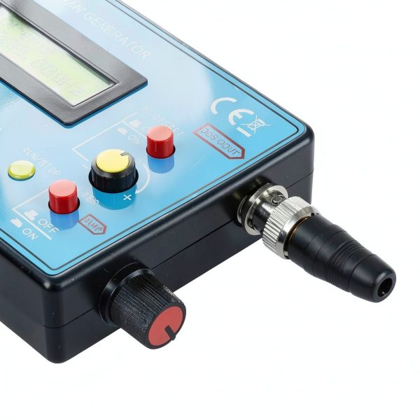 0.01Hz-500kHz DDS Signal Function Generator 7.83HZ Schumann Resonator Frequency Generator Portable Multifunction Waveform Generator,Ideal for Oscilloscope Calibration,-1