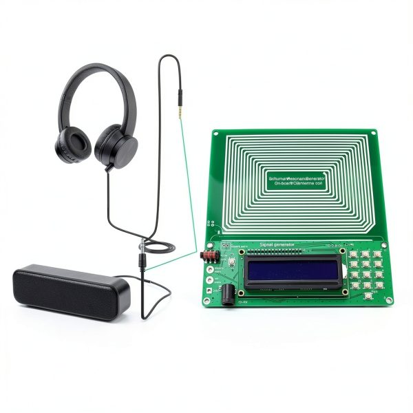 Schumann Wave Resonance Generator 7.83Hz,Adjustable Sine Wave Resonance Generator 0.01Hz~200000Hz Ultra-Low Frequency Pulse Generator Comes with A Complimentary Power Cord-5