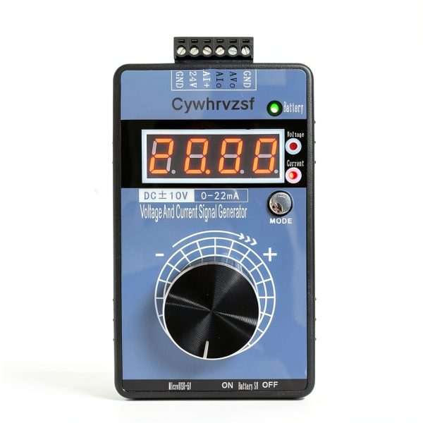 4-20mA 0-10V Signal Generator,Adjustable Voltage Current Simulator,for PLC Debugging, 0-22mA Sink Source for Transmitter,Built-in Rechargeable Battery-2