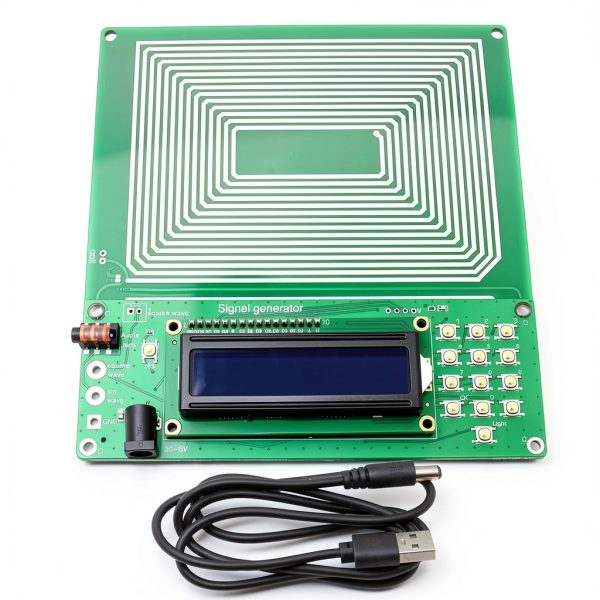 Schumann Wave Resonance Generator 7.83Hz,Adjustable Sine Wave Resonance Generator 0.01Hz~200000Hz Ultra-Low Frequency Pulse Generator Comes with A Complimentary Power Cord-0
