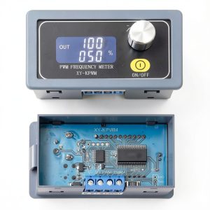 MiOYOOW PWM Frequency Generator, 1-Channel 1Hz-150KHz Adjustable Pulse Duty Cycle Function Generator, Square Wave Signal Generator Module with LCD Display and Rotary Switch-0