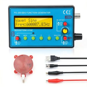 1Hz - 500KHz Frenquency Generator, Rife Machine, Schumann Resonance Generator, Frequency Healing Device, Sine, Square, Sawtooth Waveform Output, rife Machine-0