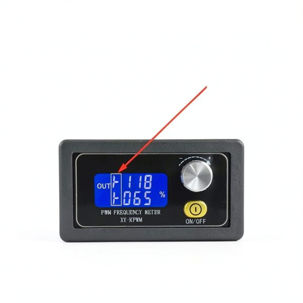 MiOYOOW PWM Frequency Generator, 1-Channel 1Hz-150KHz Adjustable Pulse Duty Cycle Function Generator, Square Wave Signal Generator Module with LCD Display and Rotary Switch-4