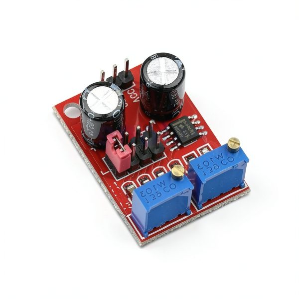 5Pcs NE555 Signal Generator Module 5V-15V Adjustable Frequency Duty Cycle Square Wave Output for Stepper Motor Driver, 4.2-11.4V Rectangular Wave Generator-1