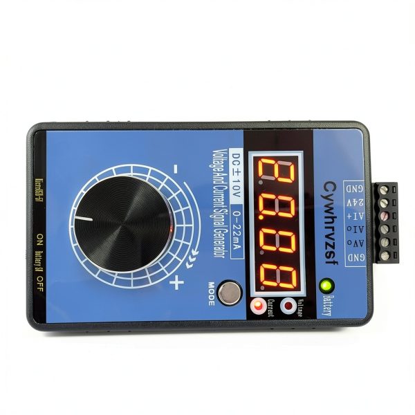 4-20mA 0-10V Signal Generator,Adjustable Voltage Current Simulator,for PLC Debugging, 0-22mA Sink Source for Transmitter,Built-in Rechargeable Battery-5