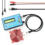 0.01Hz-500kHz DDS Signal Function Generator 7.83HZ Schumann Resonator Frequency Generator Portable Multifunction Waveform Generator,Ideal for Oscilloscope Calibration,-0